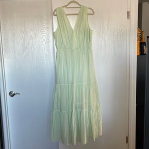Banana Republic Mint Green Maxi Dress